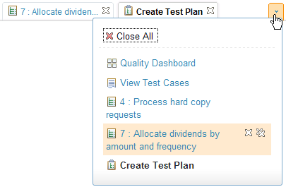 Tab management