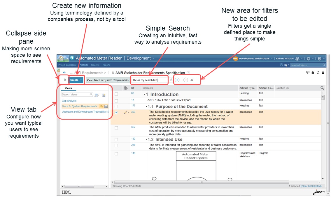 Requirements Navigation