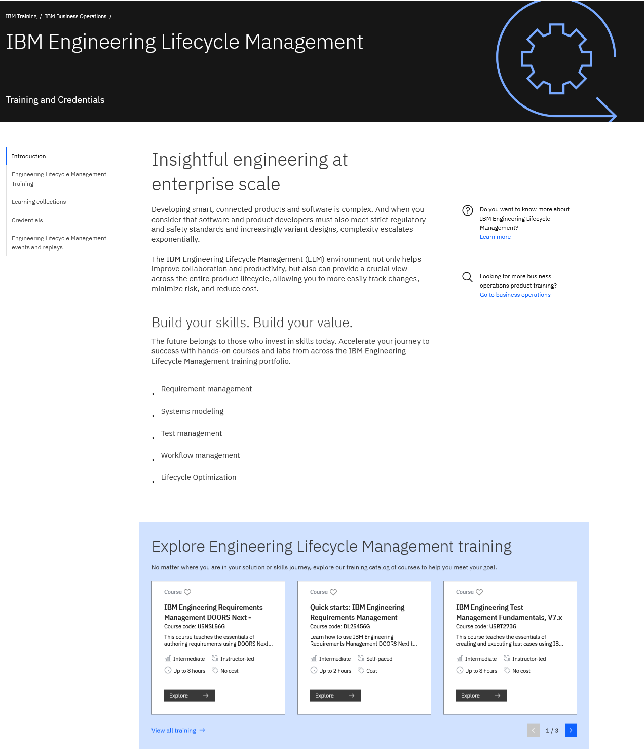 Engineering Training Portal