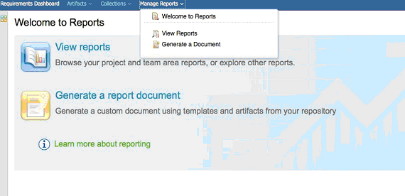 Welcome to Reports