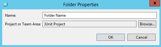 Folder properties