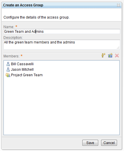 Access Groups