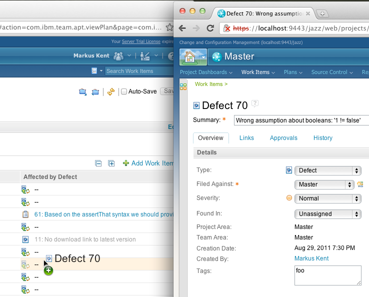 Drop on to Reference Cell