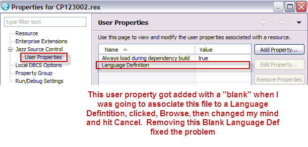 Blank Language Def User Property