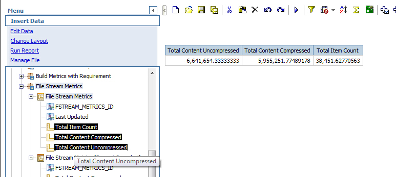 File Stream Metrics