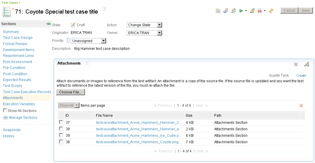 Test Case created from Import With Attachments