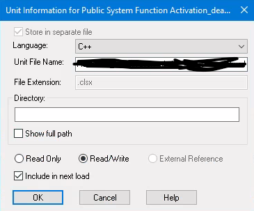 Show full path Unchecked