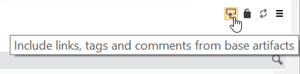 Include links, tags and comments form base artifacts
