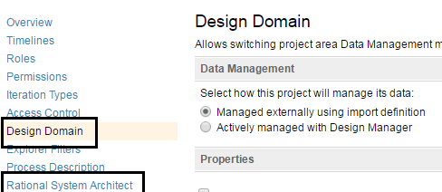 configuration projet