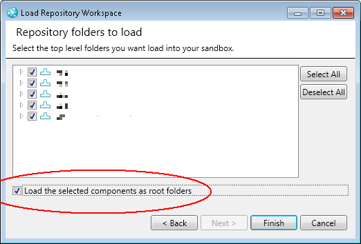 Load repository Workspace