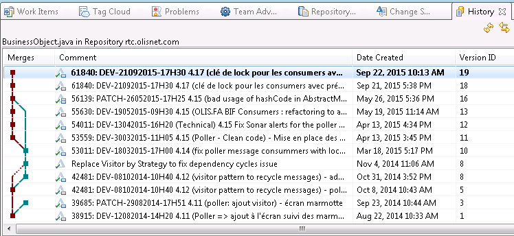 history of a file in all repo