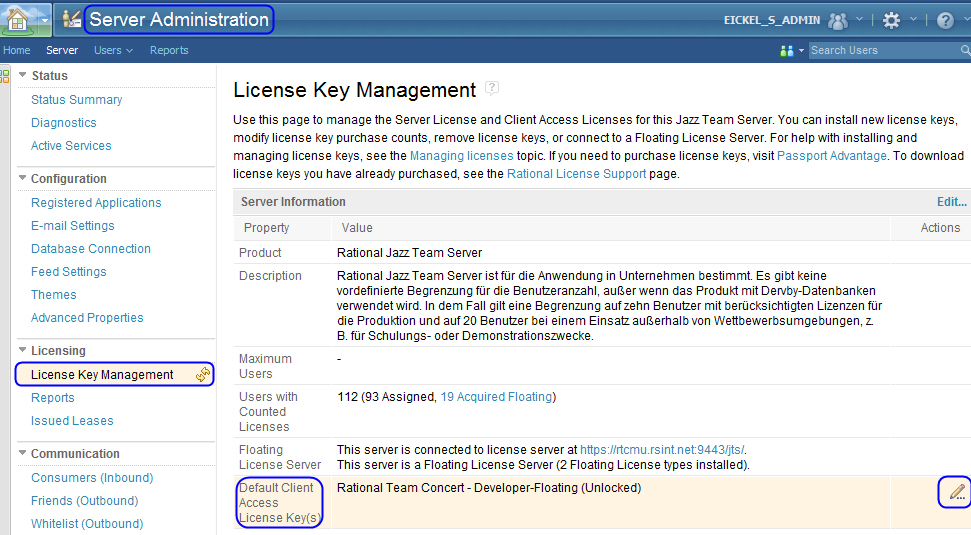 License Key Management