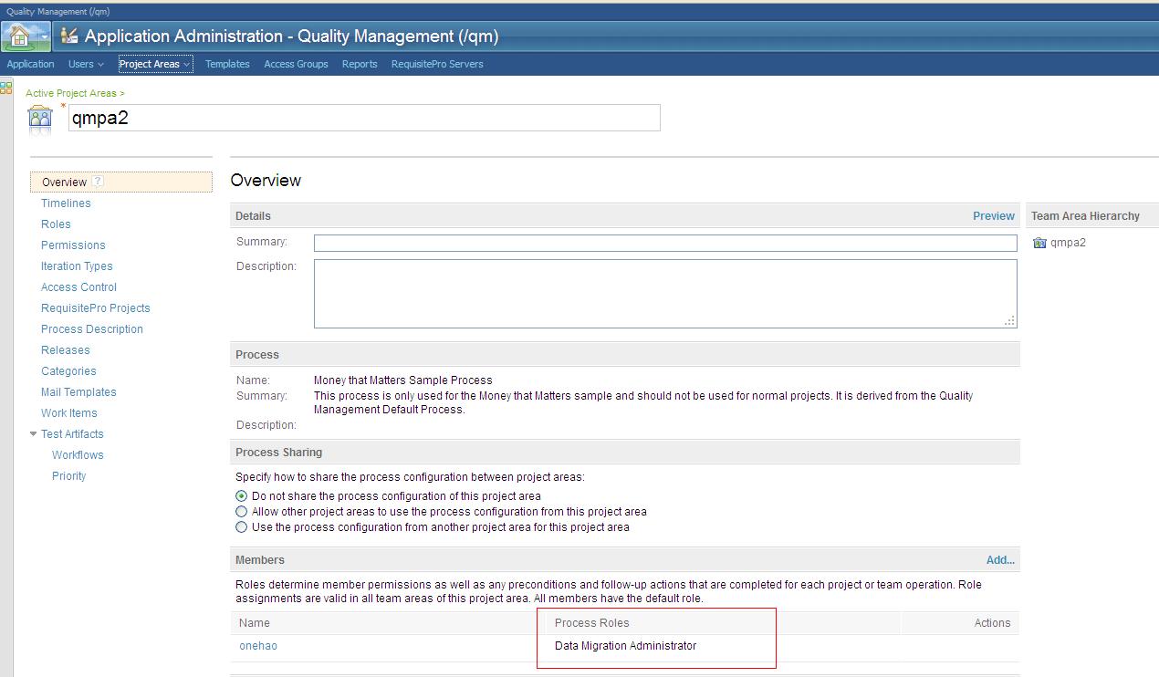 Data Migration Role