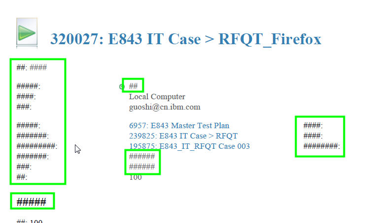 RQM PDF Report Garbled Character