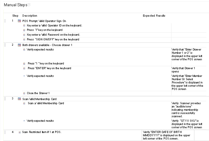 test script skewed with keywords