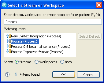 Selecting the flow target