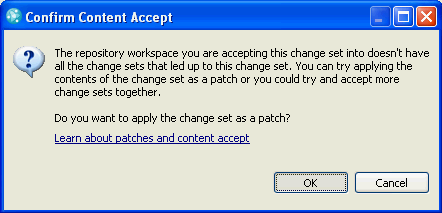 Apply As Patch Dialog