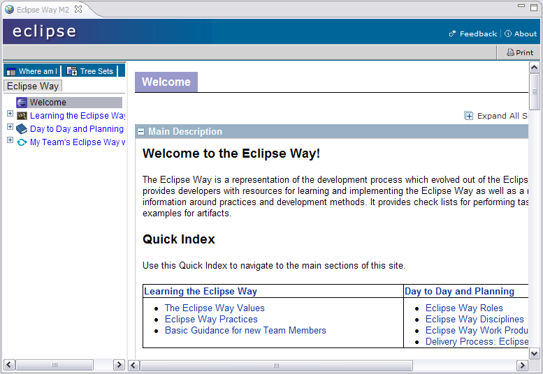 Eclipse way process document