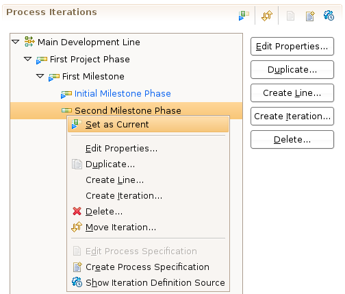 Setting process state