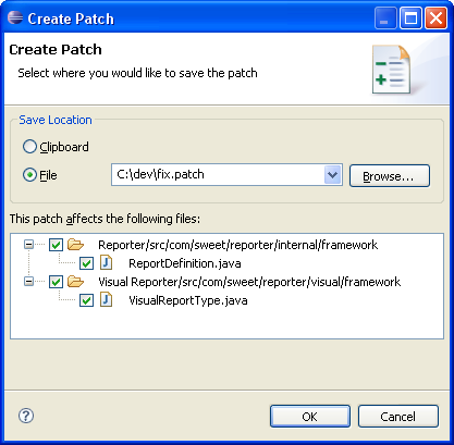 Create Patch Wizard