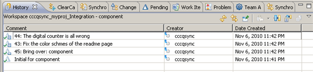 Component History