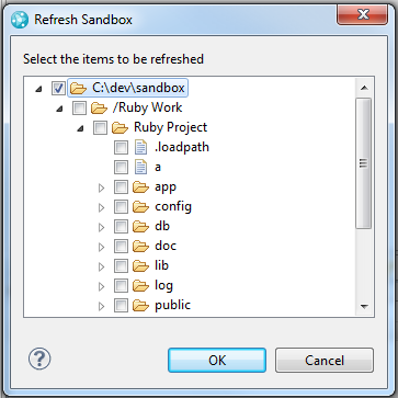 Refresh Dialog