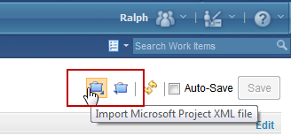 Import a project from Microsoft Project