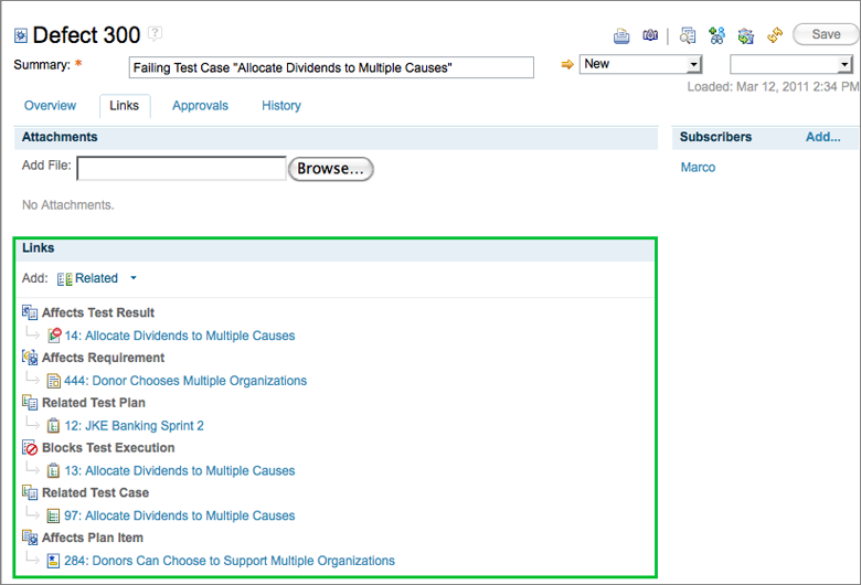 Lifecycle Links