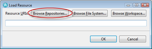 Load Resource dialog
