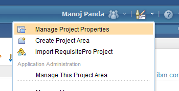 Manage Project Properties