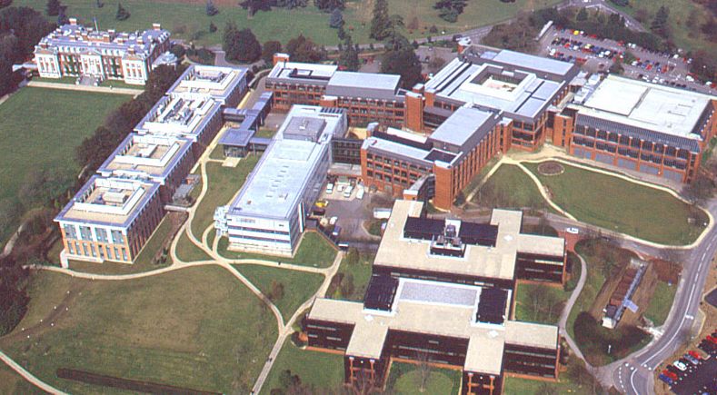 Hursley Laboratory from the air