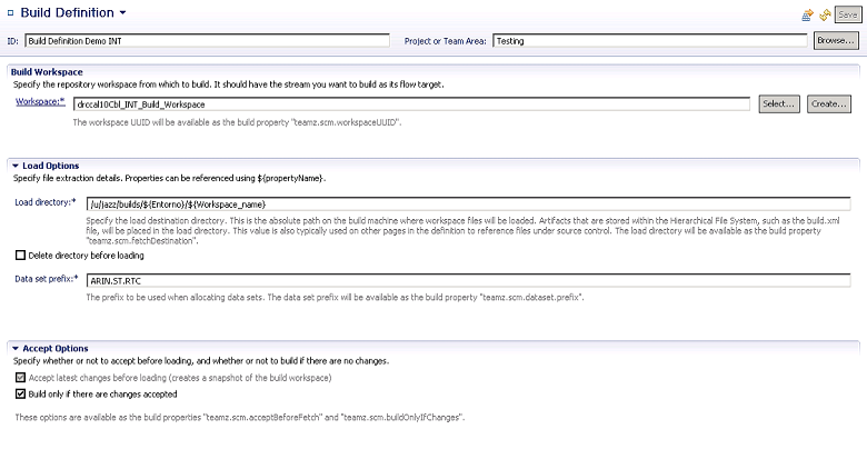 Dependency Based Build Definition