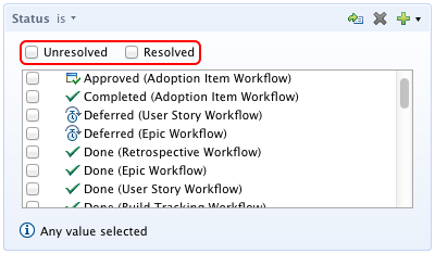 Query Variables for the Status Attribute