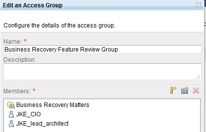 Sample Access Group