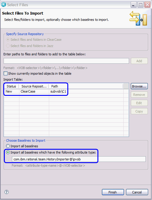 Import Attributed Baselines