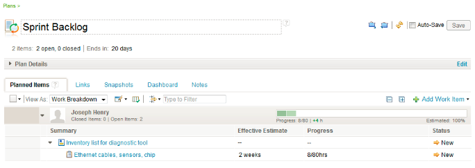 Development Plan for Hardware