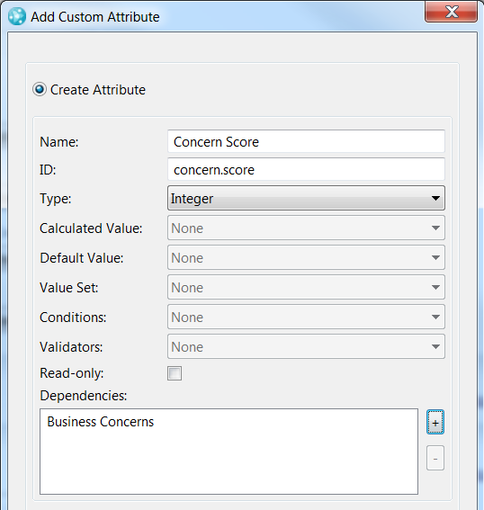 Updated set of enumeration id values