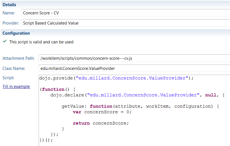 Updated set of enumeration id values