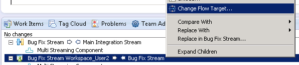 Change Flow Target