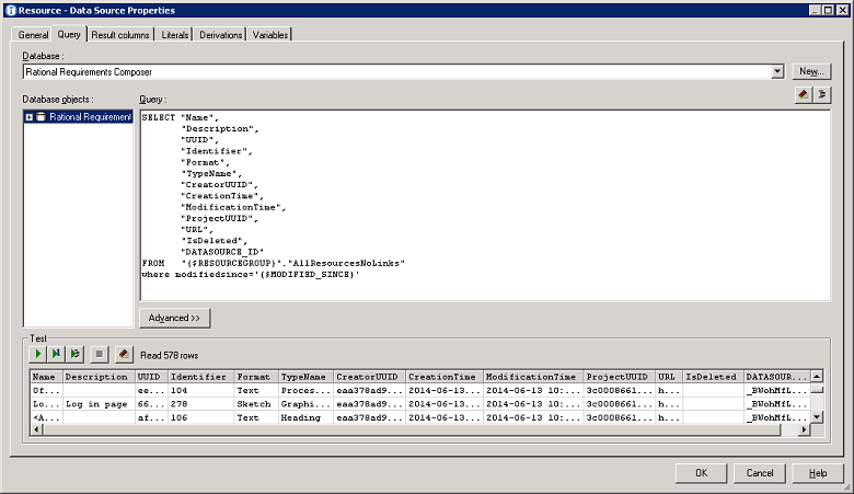 Modify And Test          Query