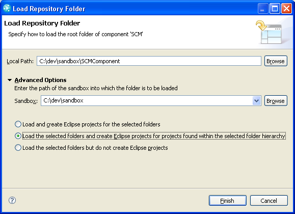 Load          As Component Root Folder