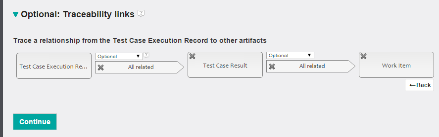 JRS Traceability section