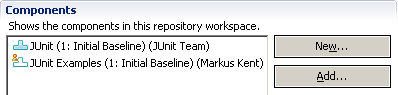 Markus owns the JUnit Examples component