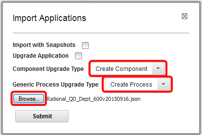 import application