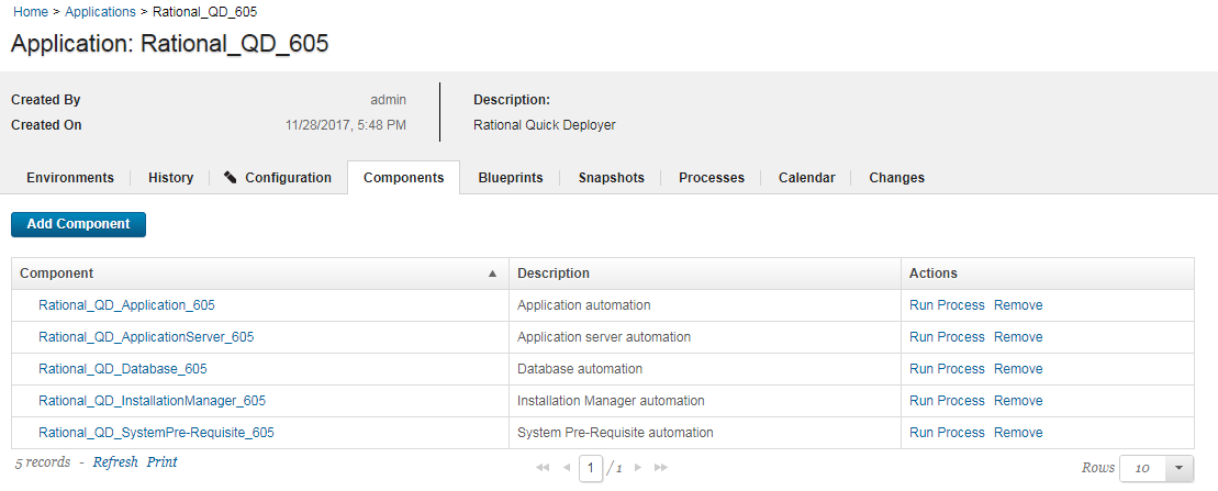 select component