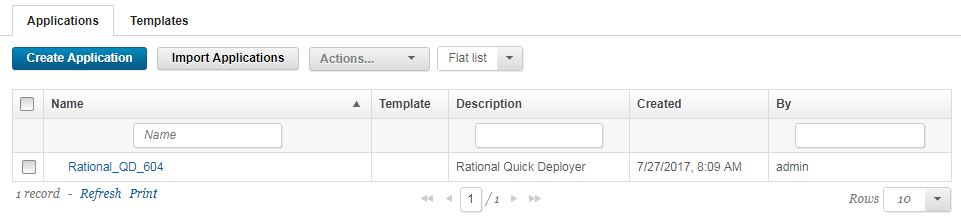 Rational QD application